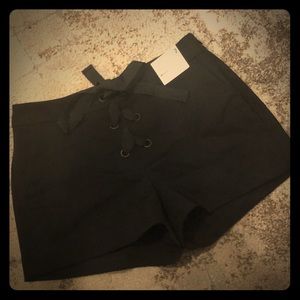 Express Lace up Shorts